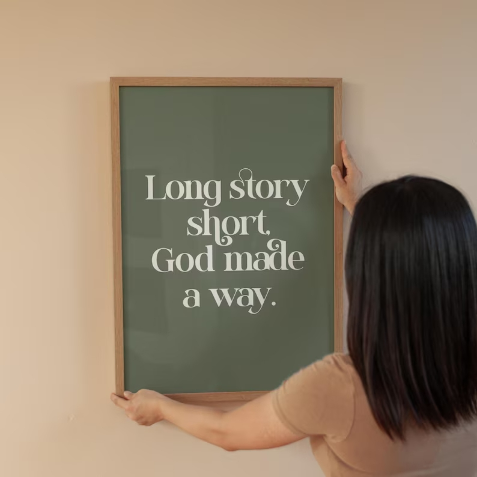 Long Story Short God Made A Wa - огляд і ціна Interior Design Living Room