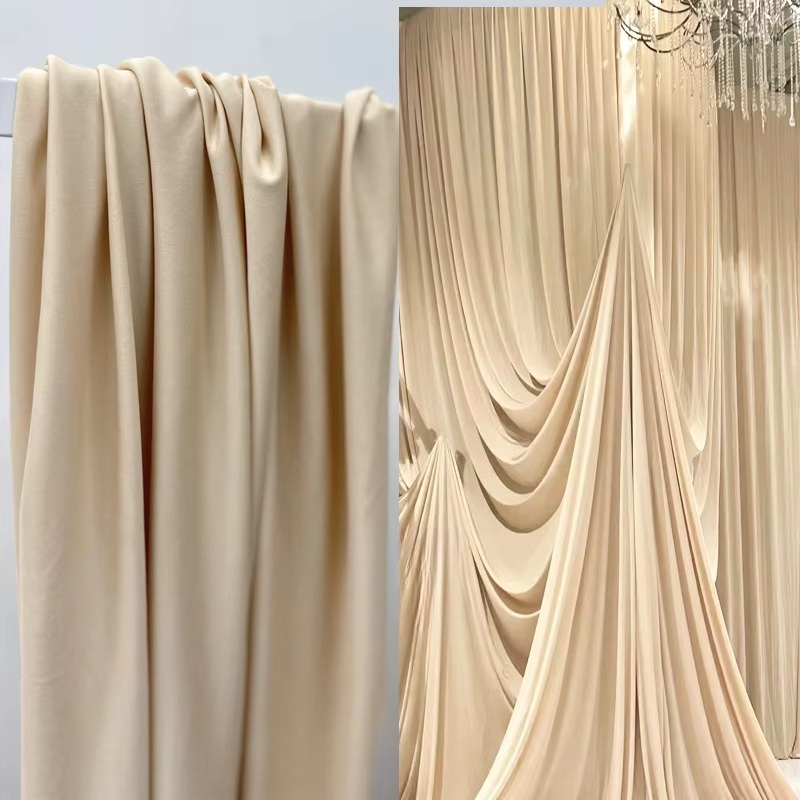 White  Coffee Milk Silk Stretc - огляд і ціна Curtain Curtain