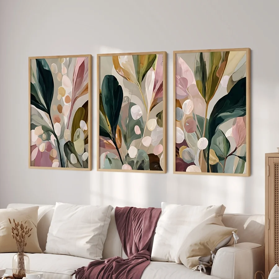 Large-sized 3pcs/set Bohemian  - огляд і ціна Abstract Canvas Set