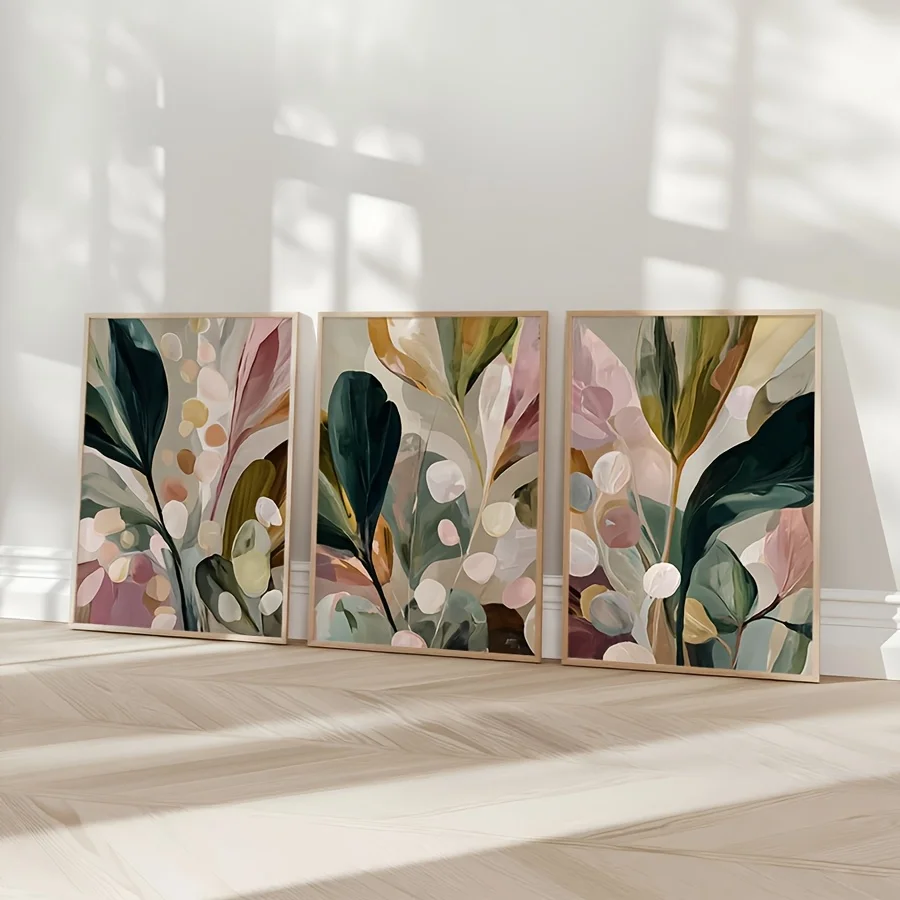 Large-sized 3pcs/set Bohemian  - огляд і ціна Abstract Canvas Set