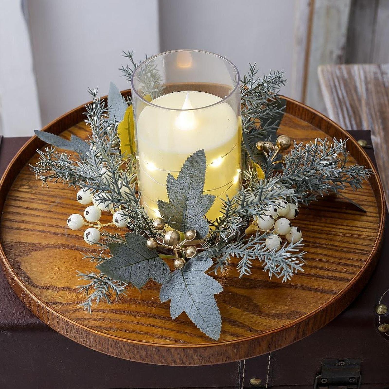 Handmade Artificial Flower Can - огляд і ціна Candle Holder Decor