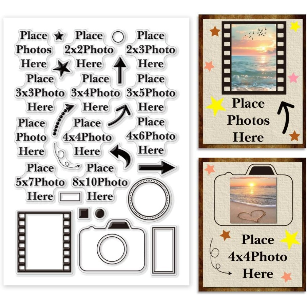 Place Photo Here Clear Stamp A - огляд і ціна Picture Frame