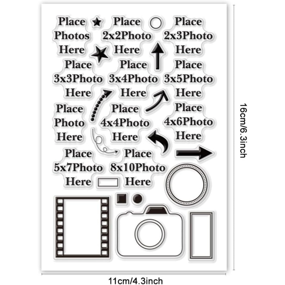 Place Photo Here Clear Stamp A - огляд і ціна Picture Frame
