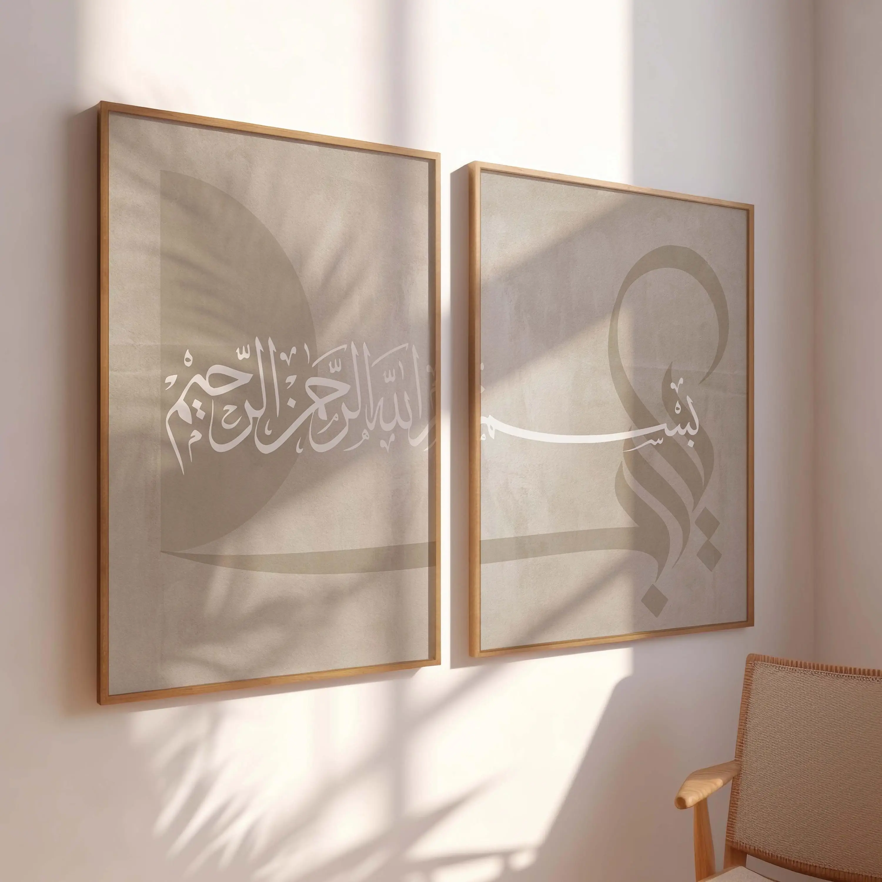 2pcs frameless Canvas Painting - огляд і ціна Abstract Canvas Set