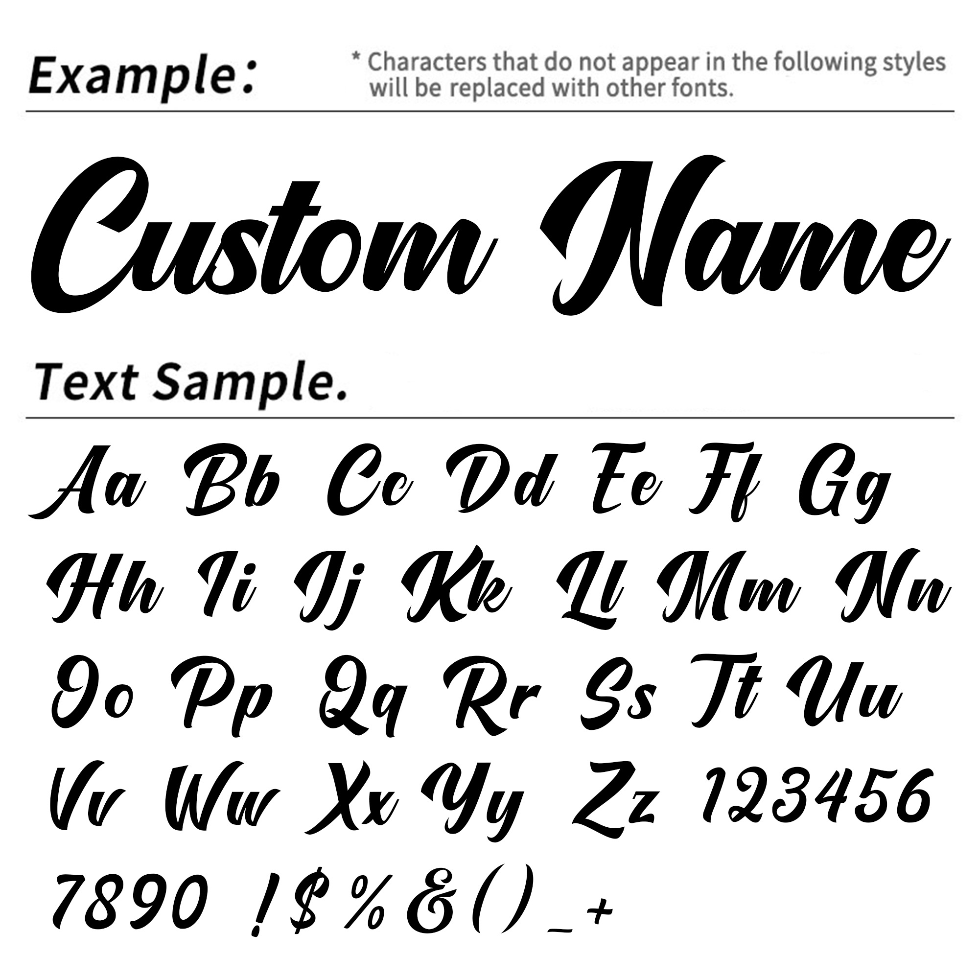 3PCS Custom Name Stickers Pers - огляд і ціна Wall Sticker