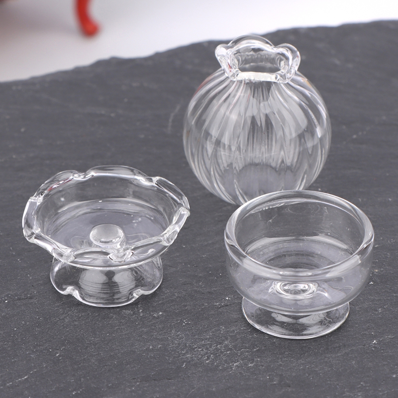 1:12 Dollhouse Miniature Glass - огляд і ціна Vase Decor