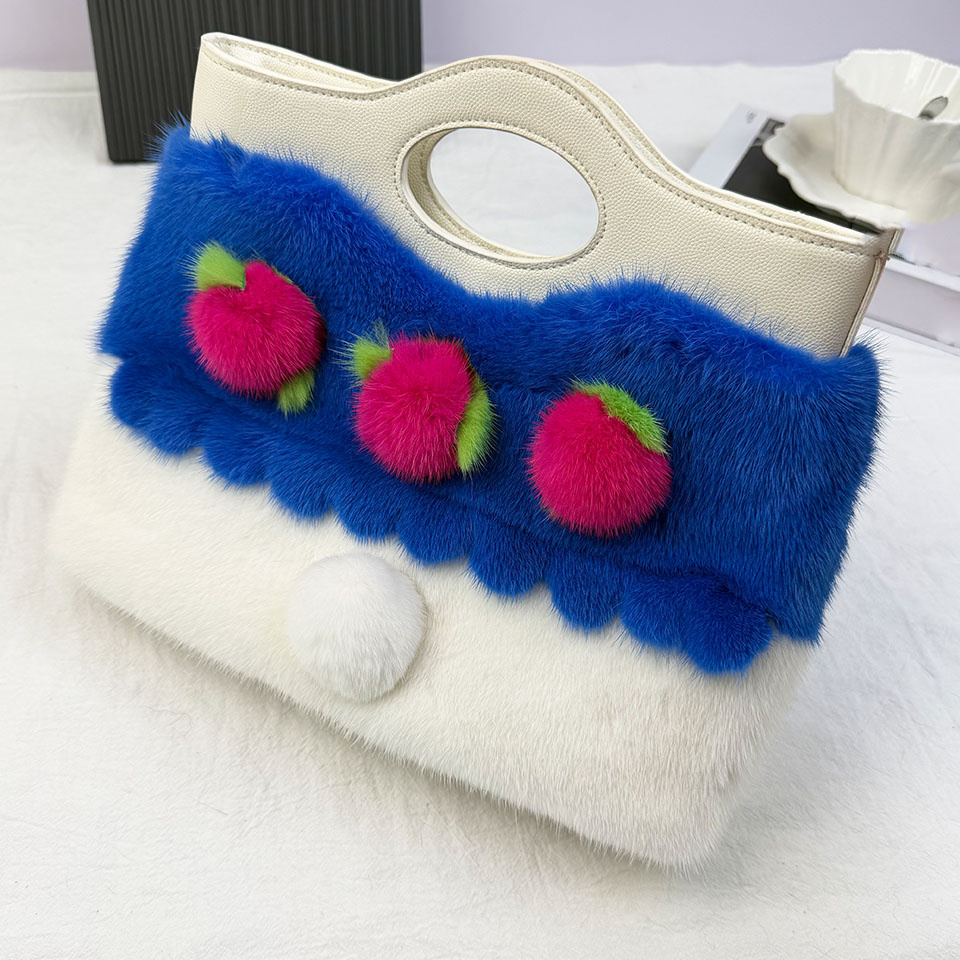Luxury Mink Fur Tote Bag Women - огляд і ціна Interior Design High End
