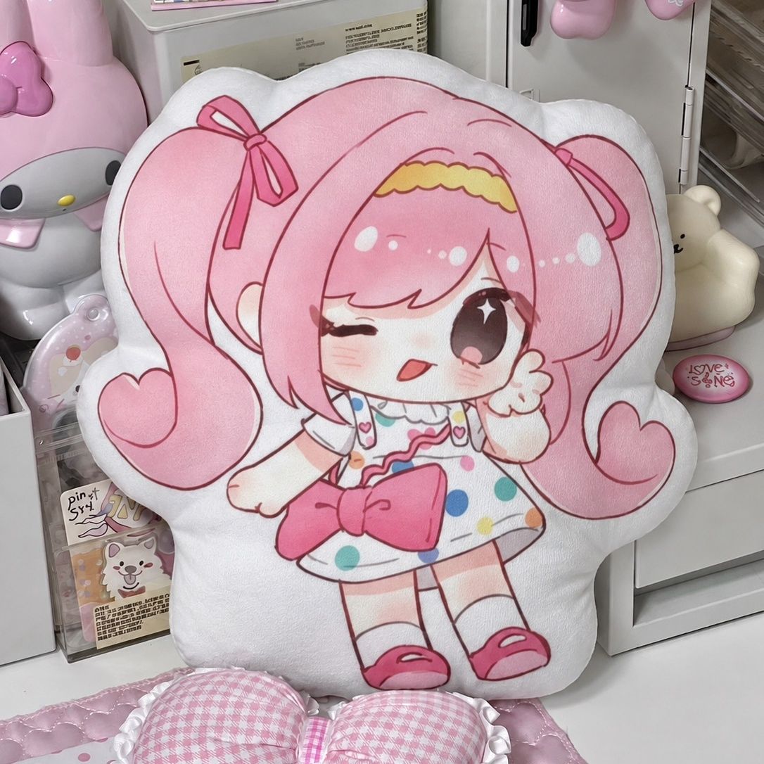 Infinity Nikki  Anime Cosplay  - огляд і ціна Throw Pillow
