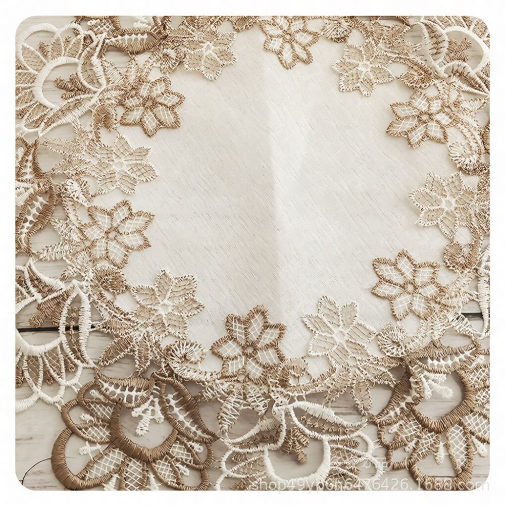 Exquisite Round Lace Placemat  - огляд і ціна Table Runner