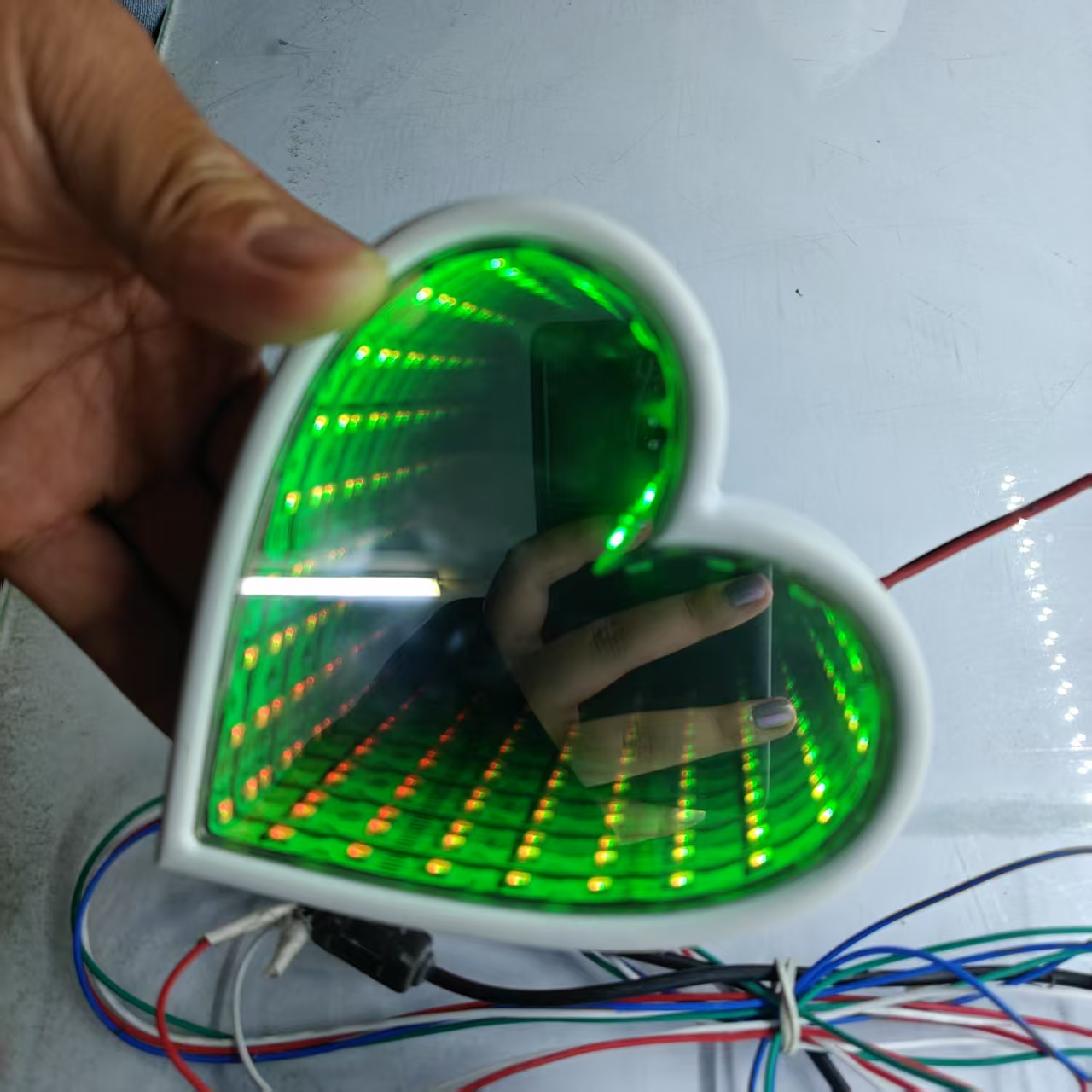 3D Multi-Color Infinity Mirror - огляд і ціна Decorative Mirror