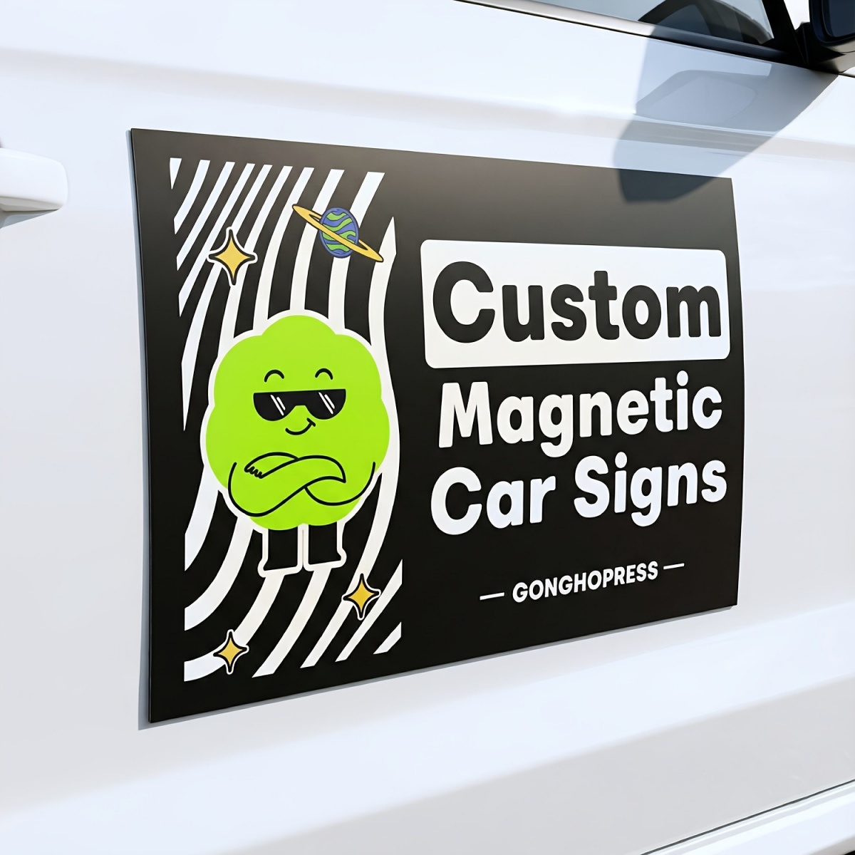 Customizable Magnetic Car Deca - огляд і ціна Wall Sticker