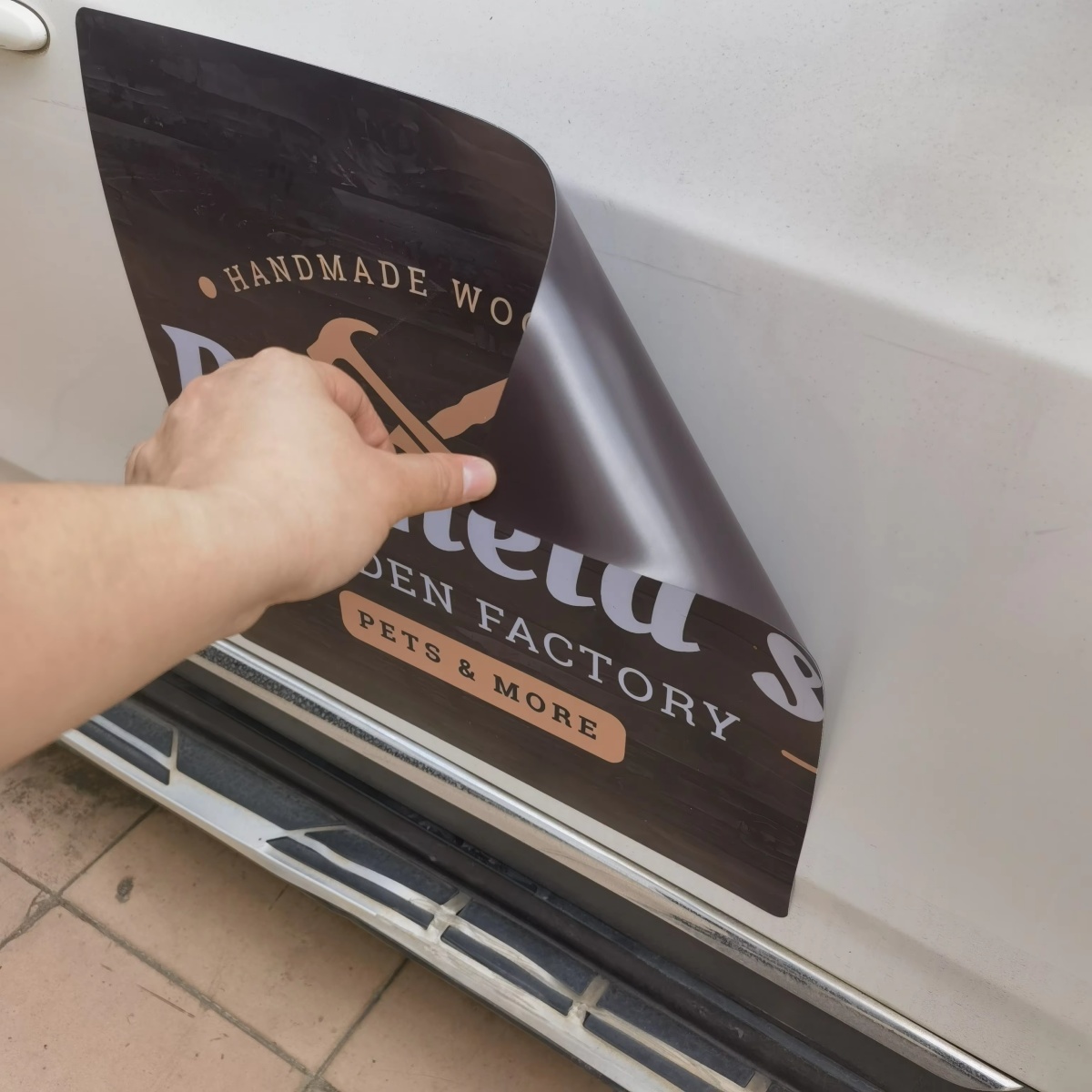 Customizable Magnetic Car Deca - огляд і ціна Wall Sticker