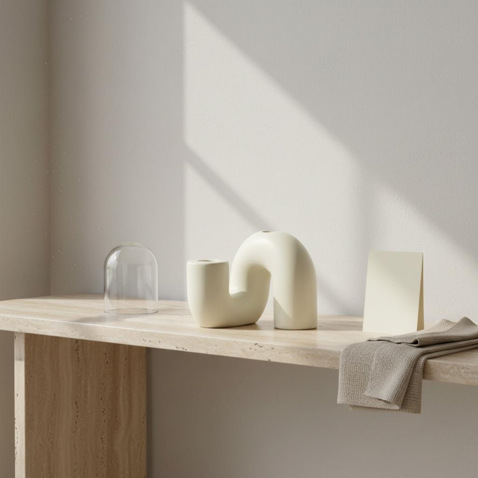 Wavy Ceramic Candle Holder Min - огляд і ціна Candle Holder Decor