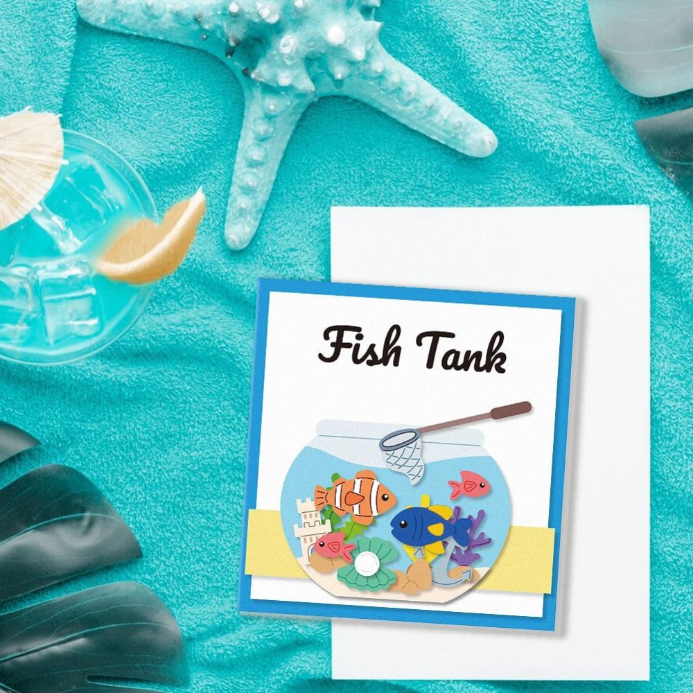 Fish Tank Die Cuts Carbon Stee - огляд і ціна Picture Frame