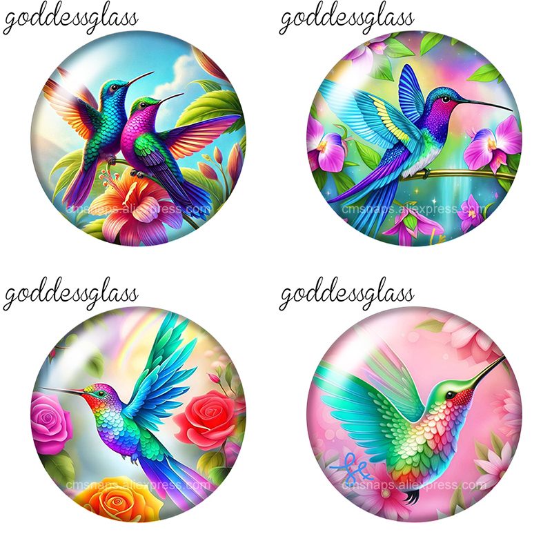 Flying Hummingbird Flowers 10p - огляд і ціна Vase Decor