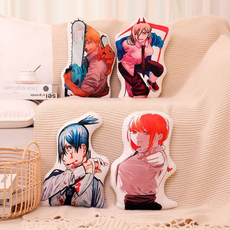 45cm Chainsaw Man Irregular Sh - огляд і ціна Throw Pillow