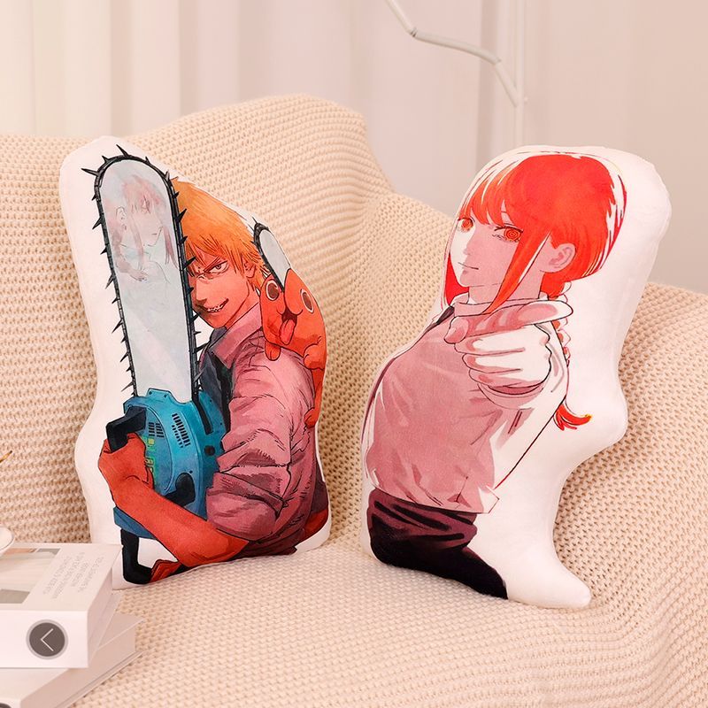 45cm Chainsaw Man Irregular Sh - огляд і ціна Throw Pillow