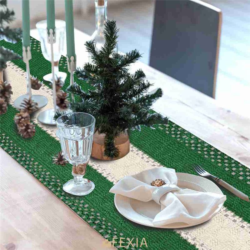 DT15 Boho Farmhouse Table Runn - огляд і ціна Table Runner