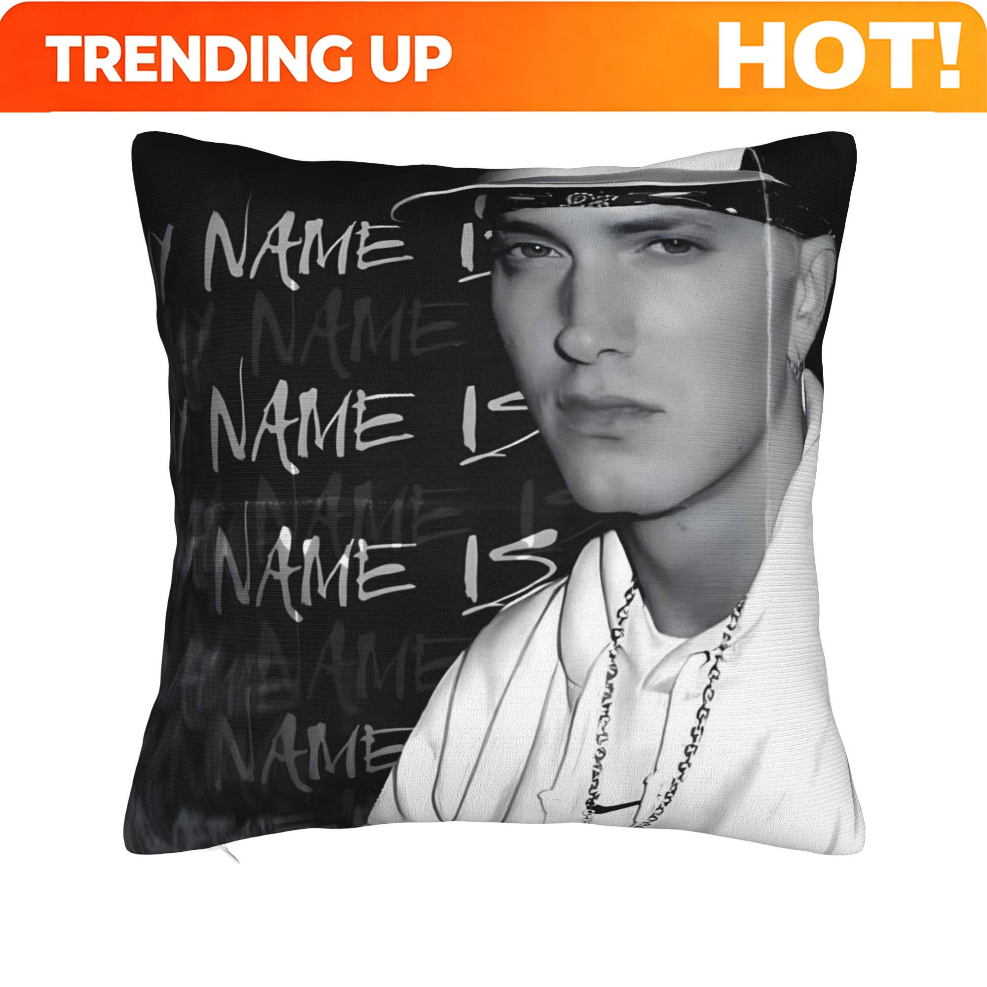 Customize EMINEM Double-Sided  - огляд і ціна Throw Pillow