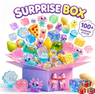 120+Pcs Surprise Box Toys Nove - огляд і ціна Curtain Curtain