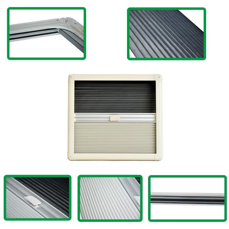 RV Side Push Out Window With S - огляд і ціна Curtain Curtain