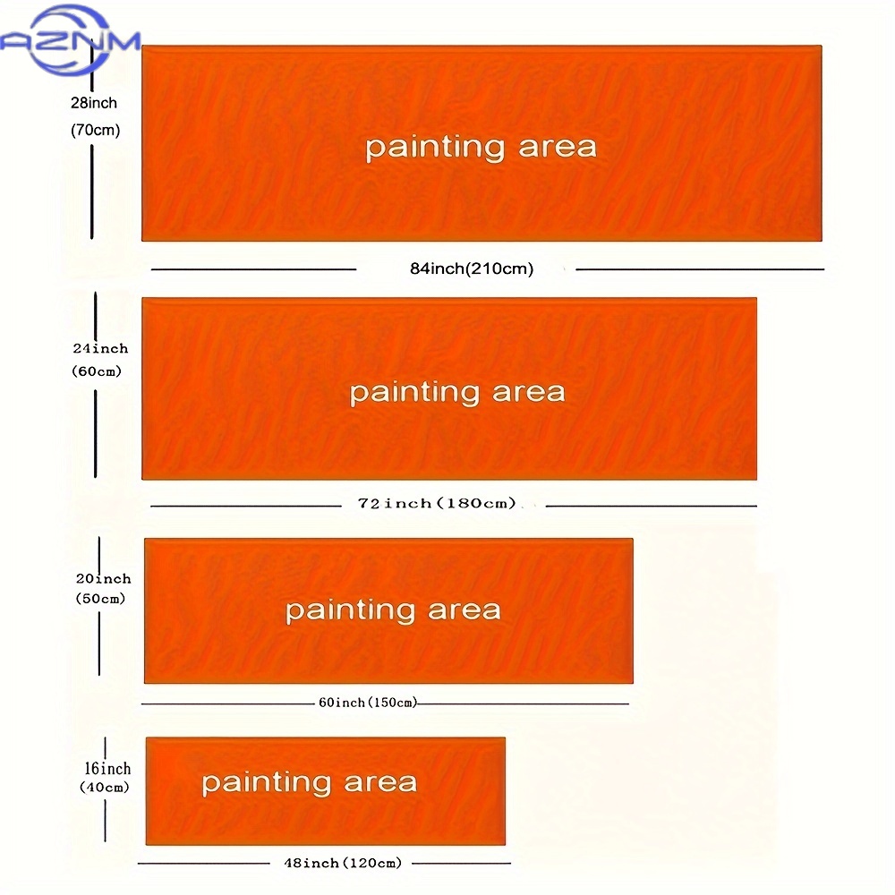 3pcs/set Big Size Unframed Ret - огляд і ціна Abstract Canvas Set